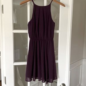 Wine colored xxs dress